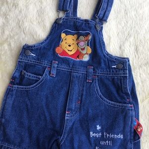 Vintage Winnie the Pooh overalls